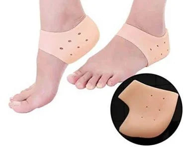 Half Heel Anti-crack Silicone Socks