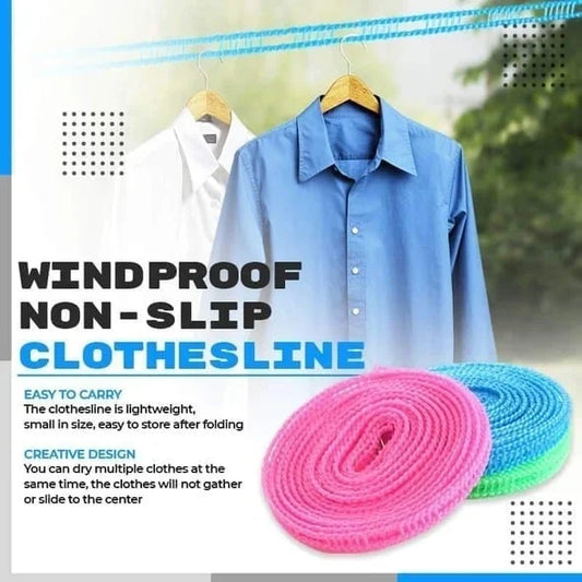 15 Meter Windproof Non Slip Clothesline Rope